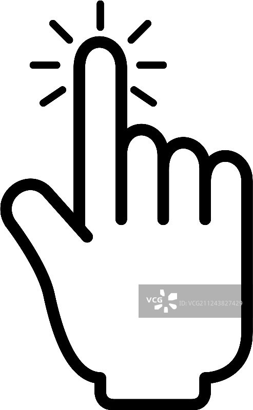 鼠标手势图标图片素材