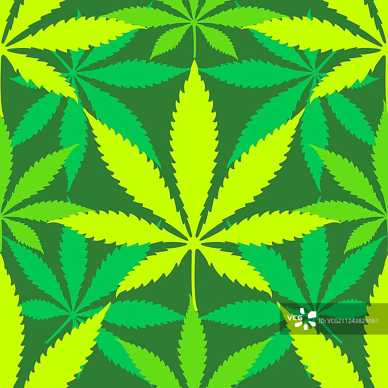 叶子无缝图案图片素材