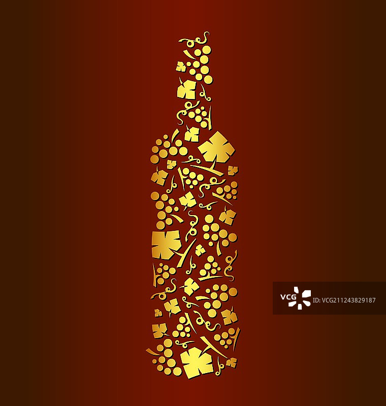 装饰性酒瓶图片素材