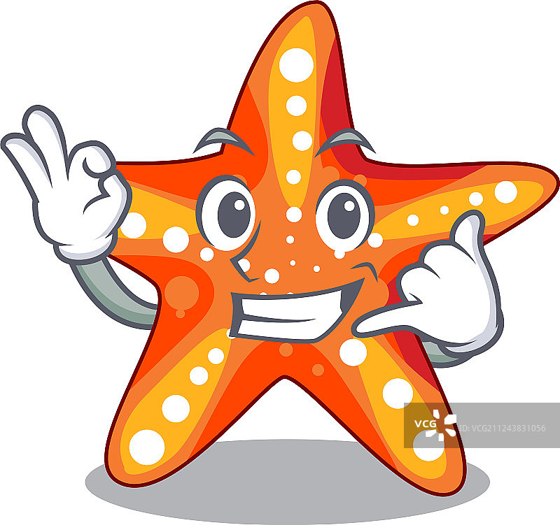 海星吉祥物图片素材
