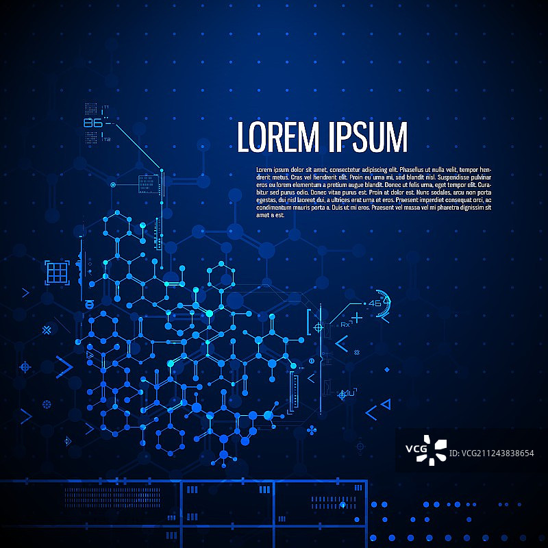 科技抽象背景图片素材