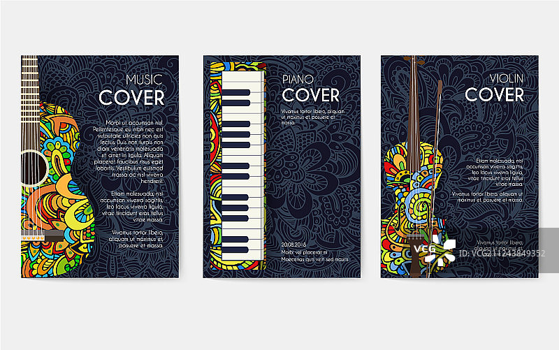 音乐装饰概念艺术合集图片素材