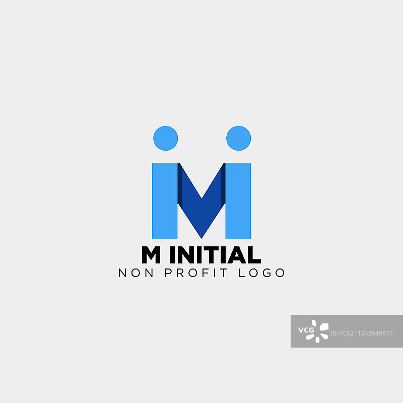 字母M创意商业标志模板图标图片素材