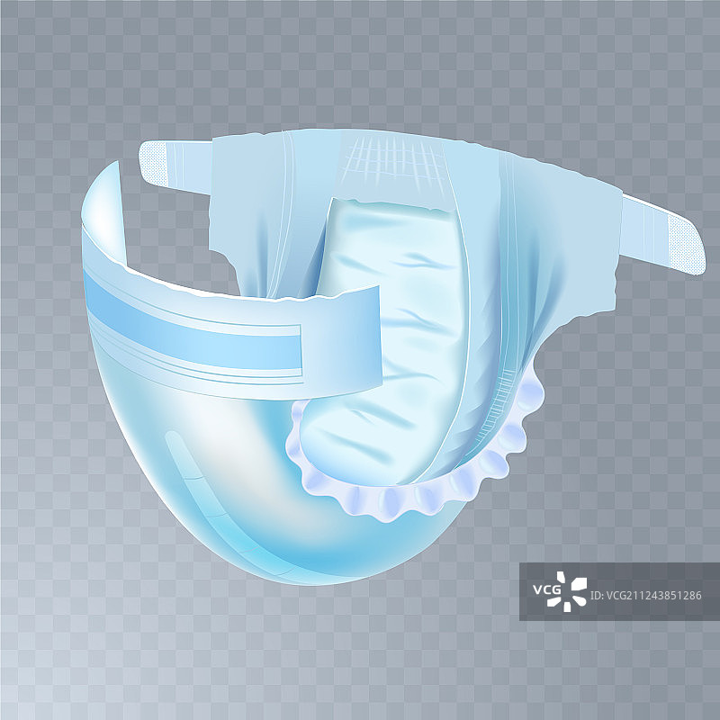 透明背景上的badiaper图片素材