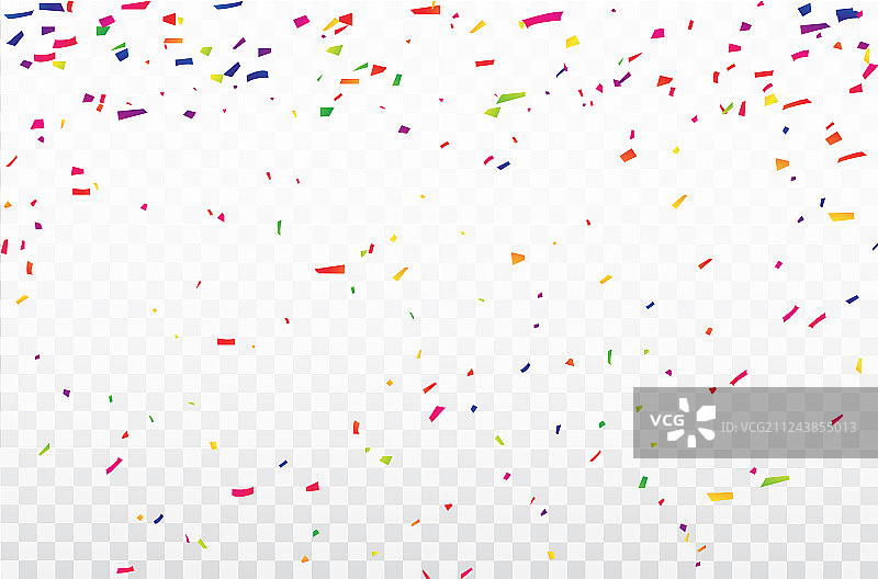 彩色纸屑庆典狂欢彩带图片素材