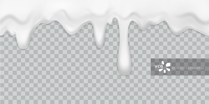 奶油牛奶酸奶滴落白色奶油图片素材