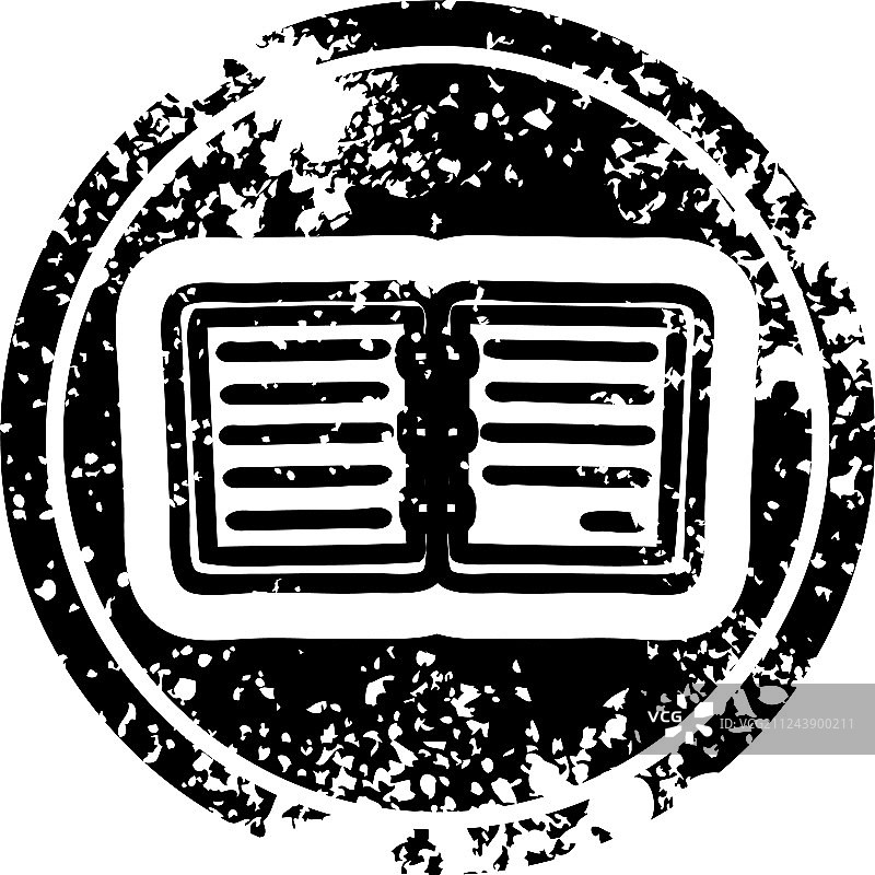 做旧的笔记本图标图片素材