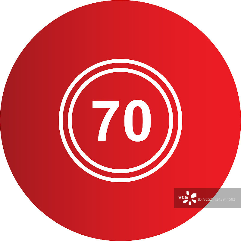 限速70图标图片素材