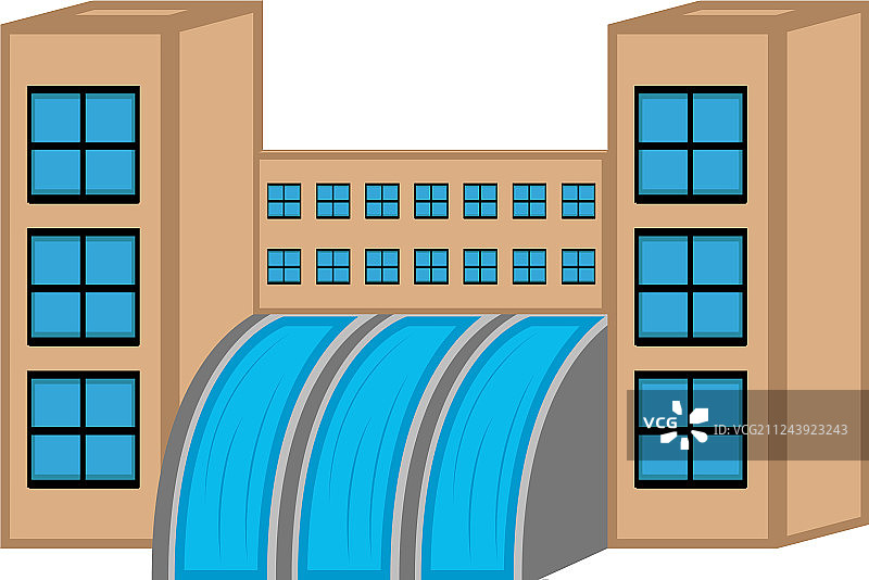 水力发电站图片素材