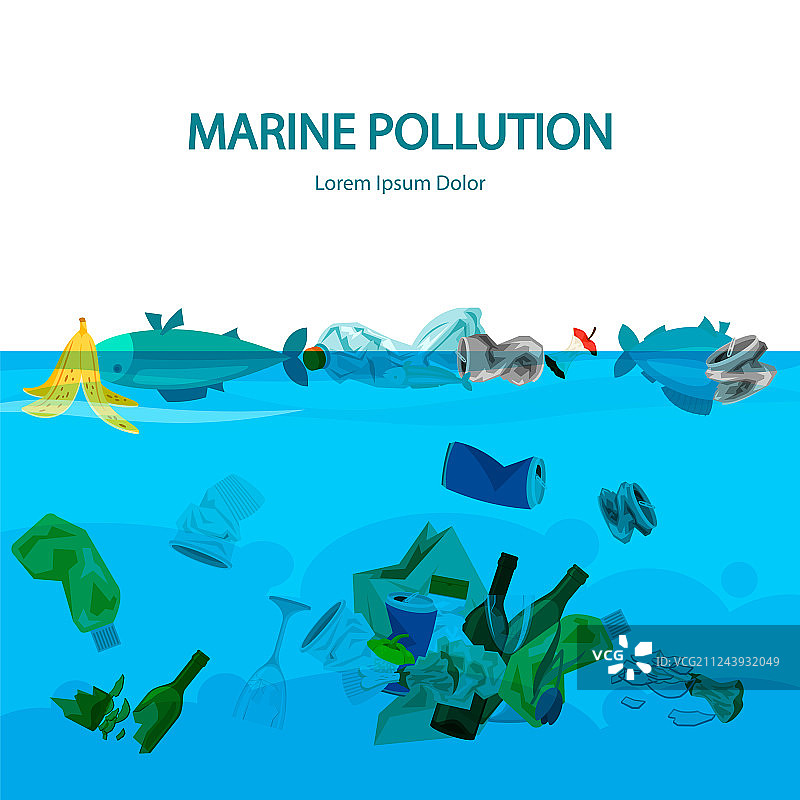水污染海洋图片素材