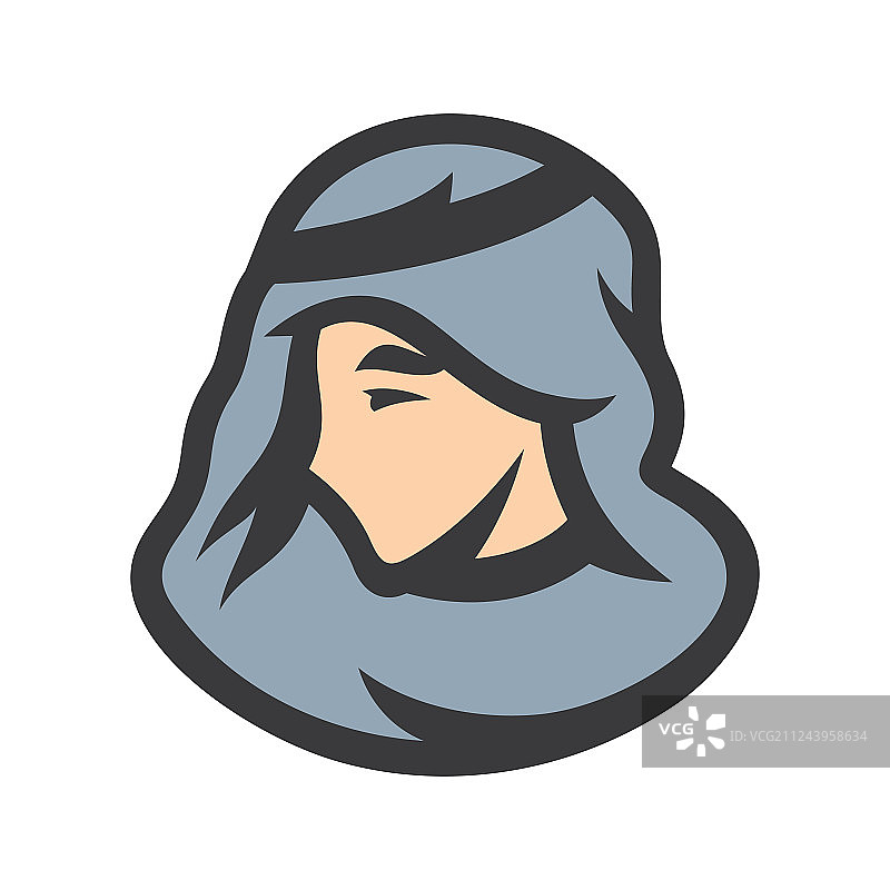 阿拉伯男人标志图片素材