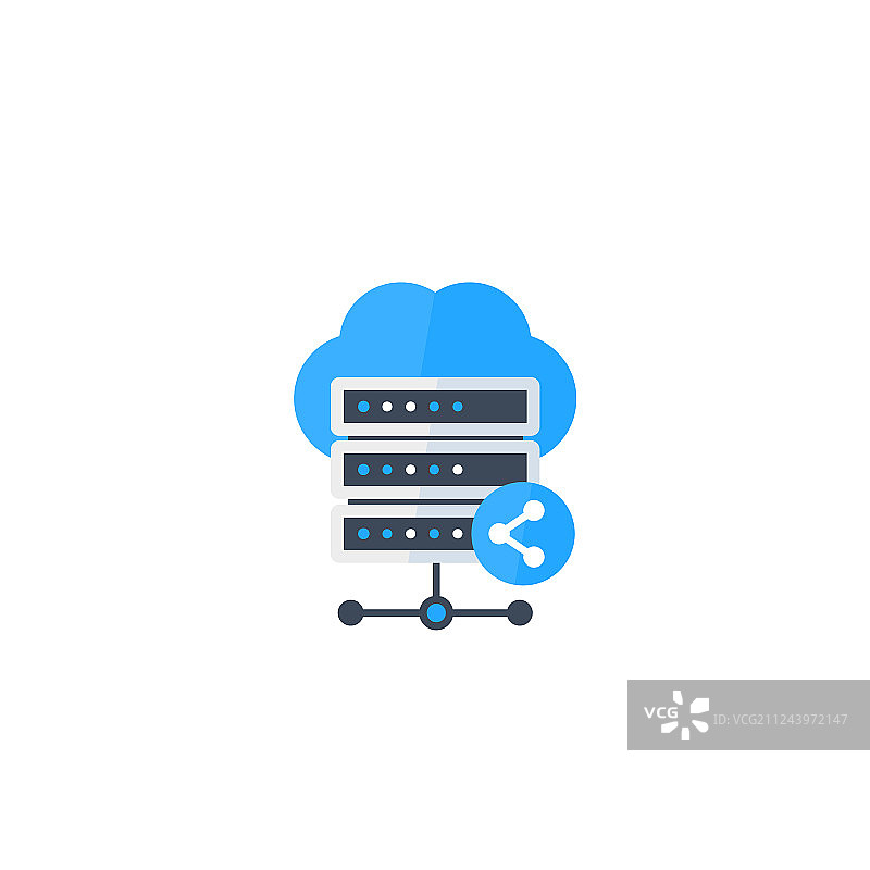 大型机共享主机图标图片素材