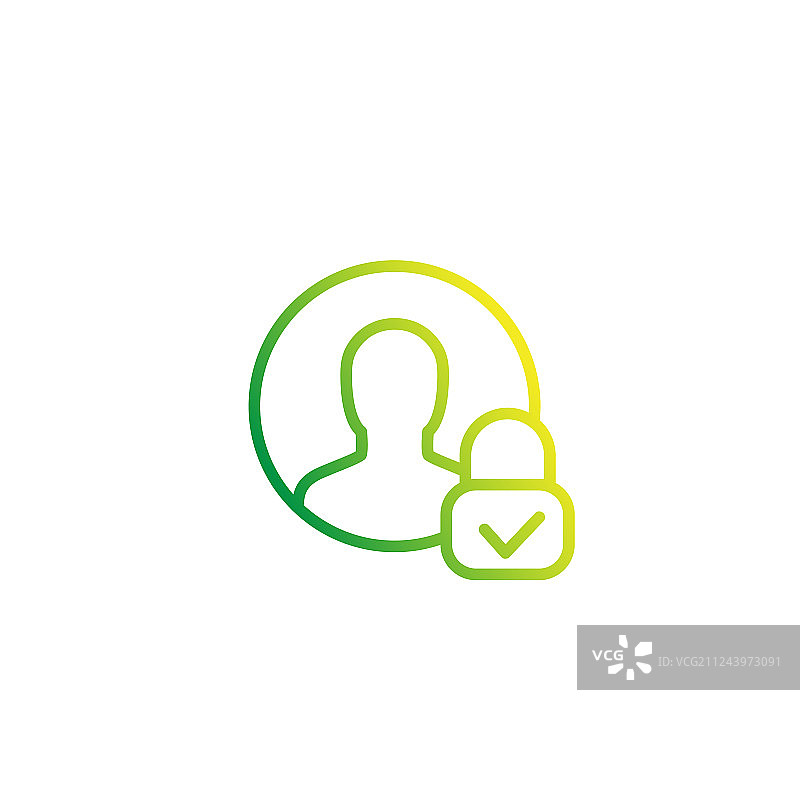 家长控制线条图标图片素材