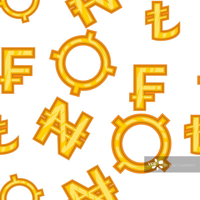 货币符号卡通风格图案图片素材