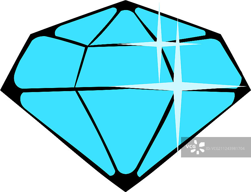 水晶图标卡通图片素材