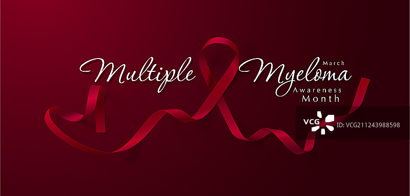 多发性骨髓瘤宣传书法海报图片素材