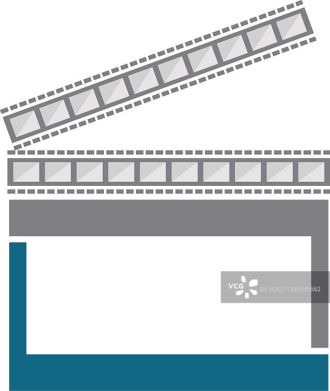 电影胶片模板设计图片素材