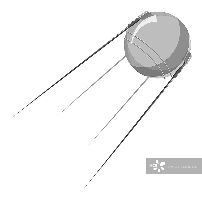 人造地球卫星图标图片素材