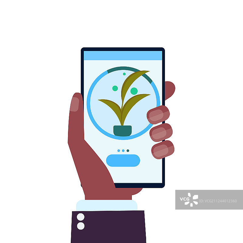 用手机App智能控制农场图片素材