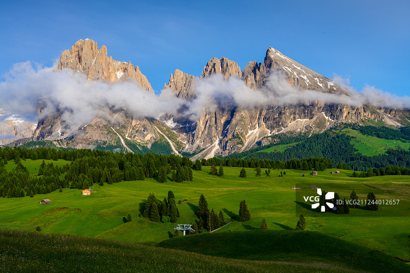 意大利多洛米蒂山脉图片素材