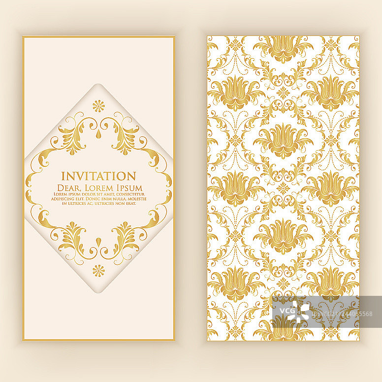 婚礼请柬及公告图片素材