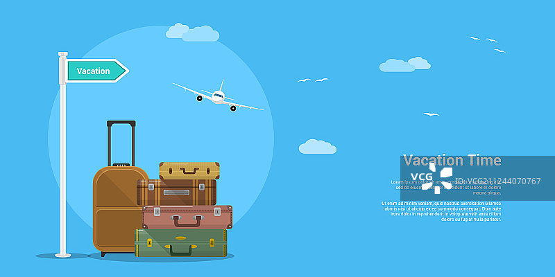 度假时光概念图片素材