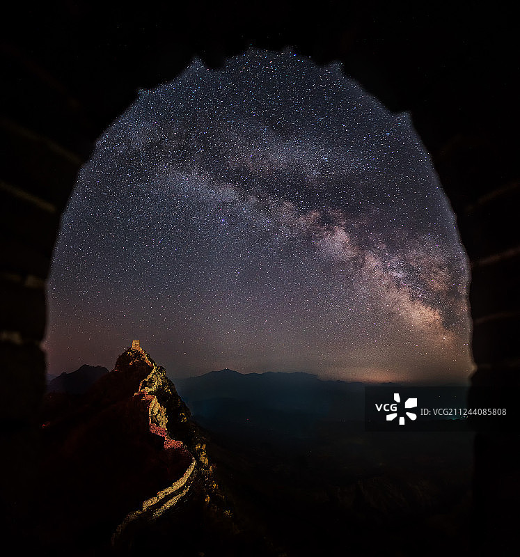 司马台星云图片素材