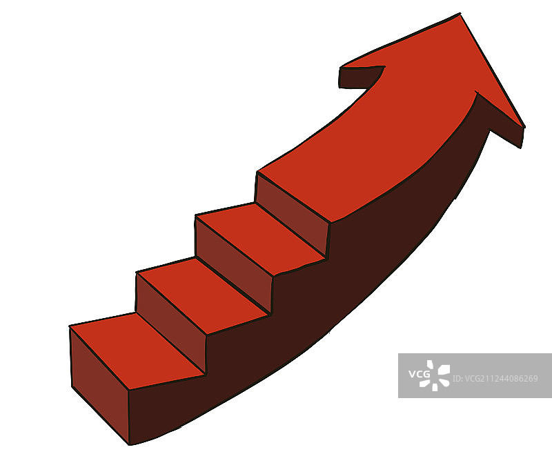 台阶箭头图片素材