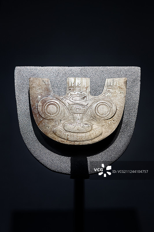 浙江省博物馆馆藏良渚文物图片素材