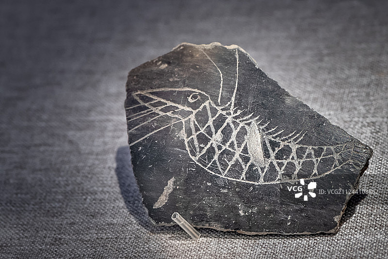 浙江省杭州市良渚博物院馆藏良渚文化时期的文物图片素材