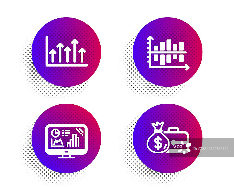 增长图表分析图图片素材