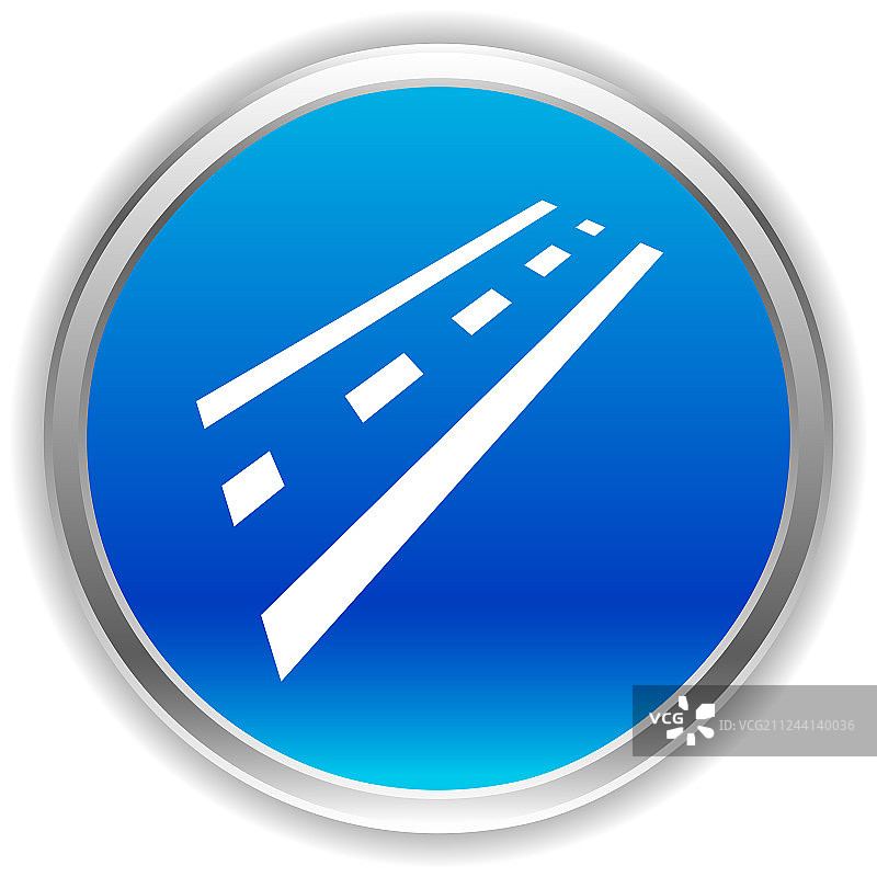 双车道道路交通运输图标图片素材