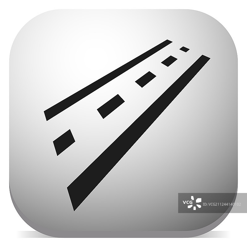 双车道道路交通运输图标图片素材