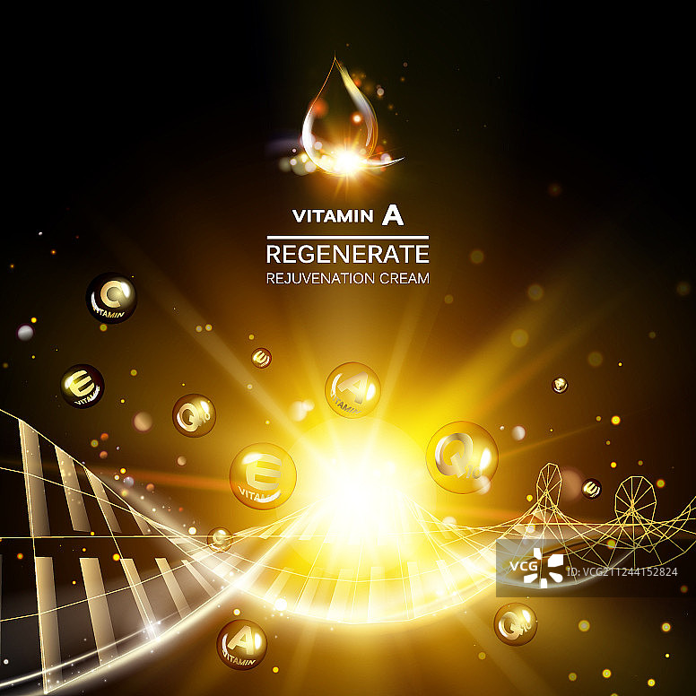 维生素复合物概念图片素材