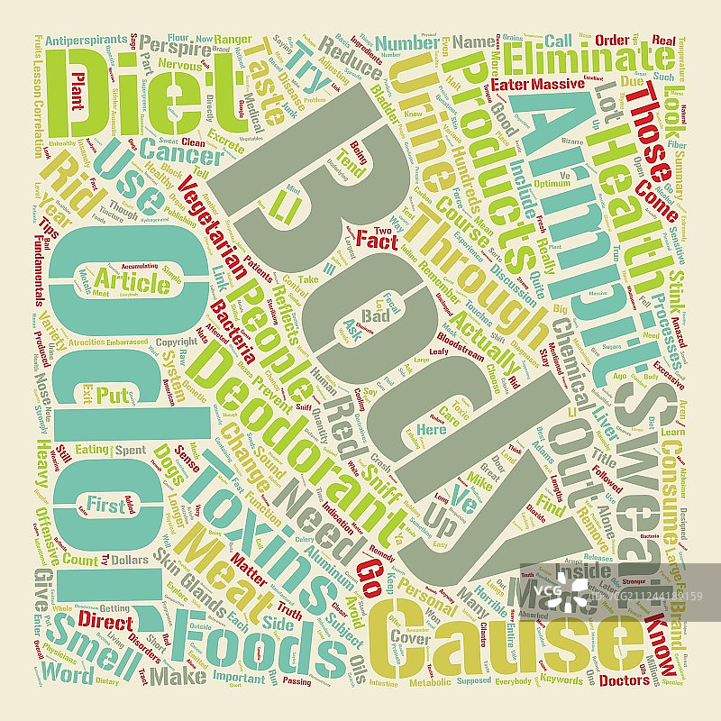 通过改变消除体味图片素材