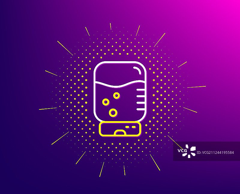 饮水机瓶线条图标图片素材