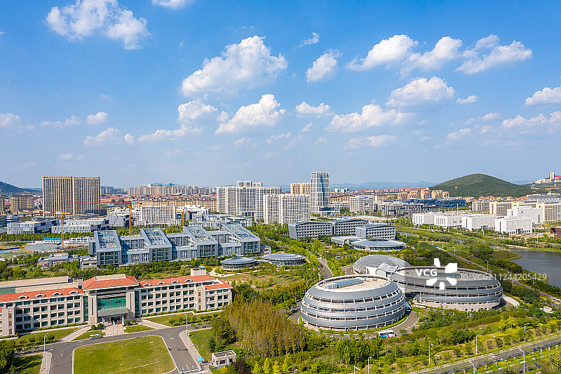 青岛蓝色硅谷核心区图片素材