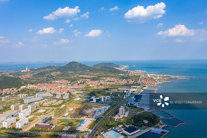 青岛蓝色硅谷核心区图片素材