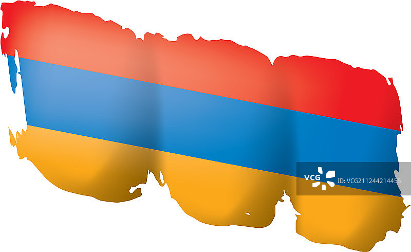 亚美尼亚国旗上有白色图片素材