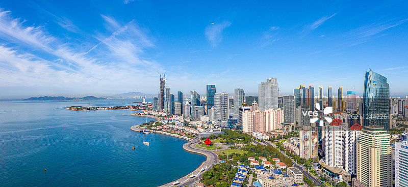 青岛城市风光图片素材