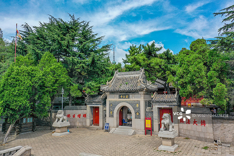 湛山寺图片素材