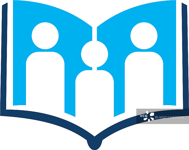 开放的书本社区图片素材