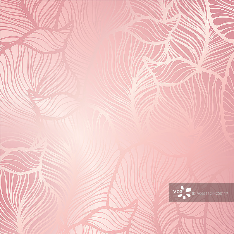 抽象复古无缝大马士革玫瑰图案图片素材