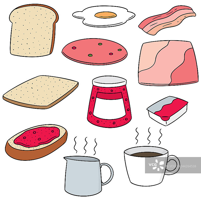 早餐素材图片素材