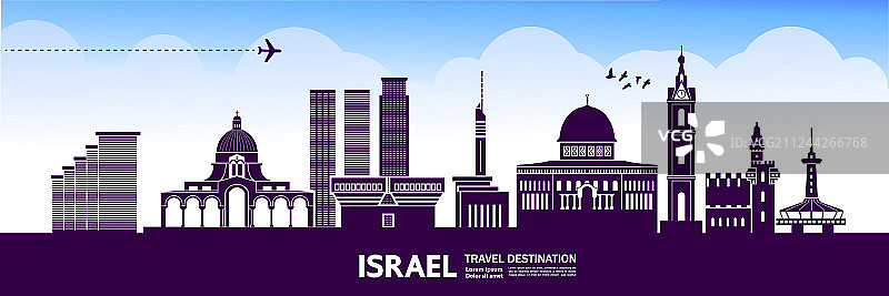 以色列旅游目的地图片素材