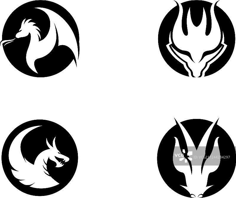 龙头标志模板图片素材