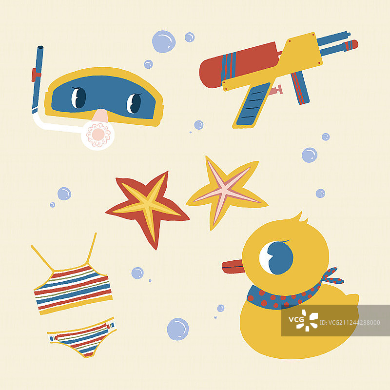 扁平风-运动图片素材