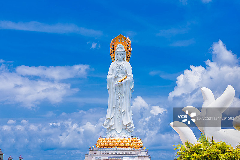 南海观音菩萨图片素材