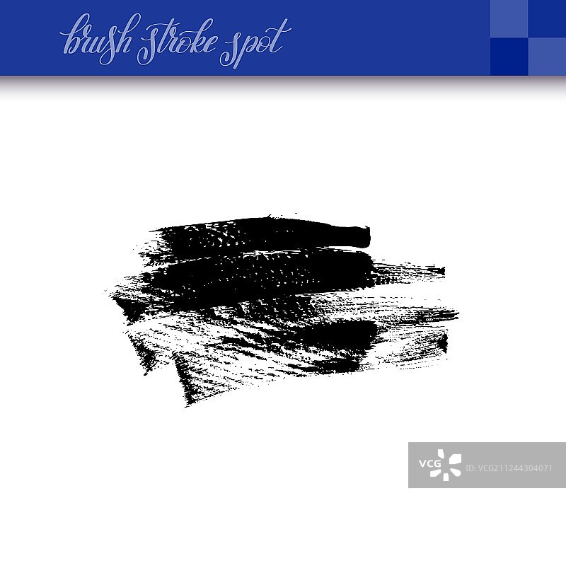 黑色墨水抽象手绘笔刷笔触图片素材