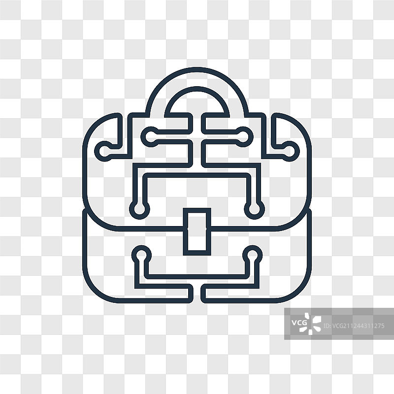 线性图标商业概念图片素材